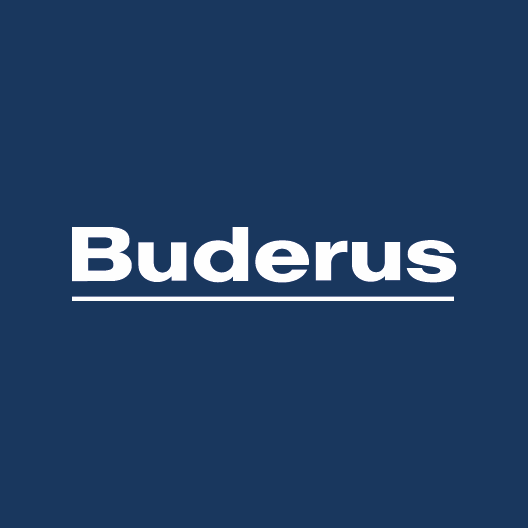 Logo des Heizungsherstellers Buderus, Partnermarke von Wolters Haustechnik